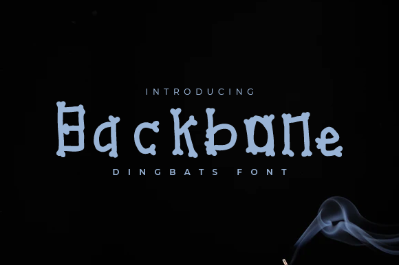 Backbone: A Simple and Interesting Display Font