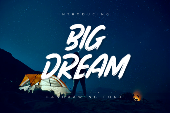 Big Dream: A Bold and Distinct Display Font for Creative Expression