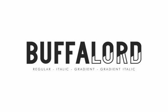 Buffalord: A Bold Font for Strategic Creativity and Brand Impact