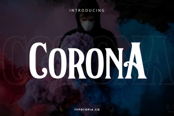 Corona: A Bold and Chunky Lettered Display Font