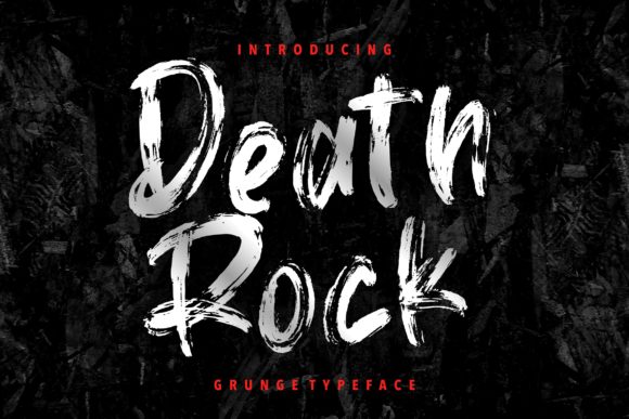 Death Rock Font: A Quirky Design for Versatile Use