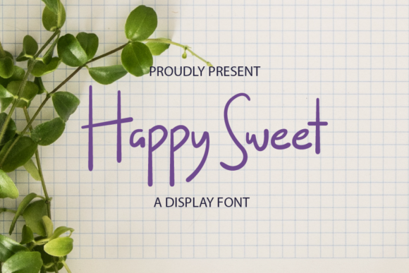 Discover the Charm of Happy Sweet Font