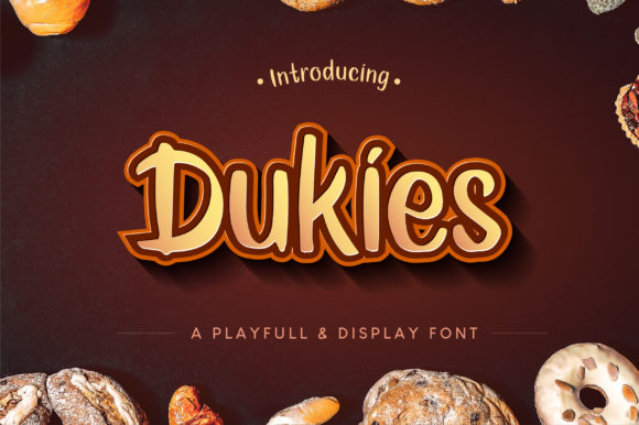 Dukies: A Playful Font for Creative Expression