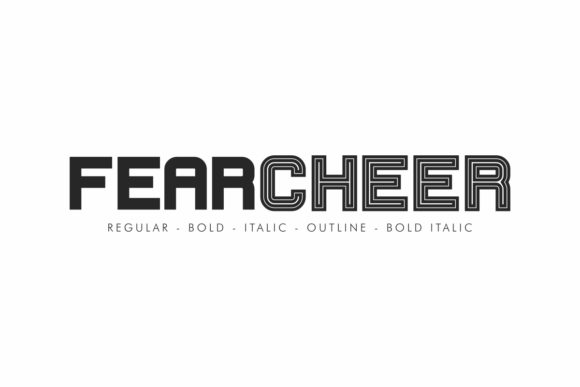 Fearcheer: A Bold Font for Creative Expression