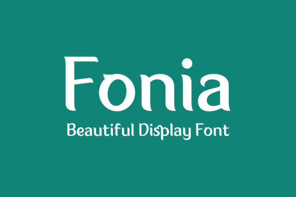 Fonia: A Versatile Lettered Display Font for Modern Design