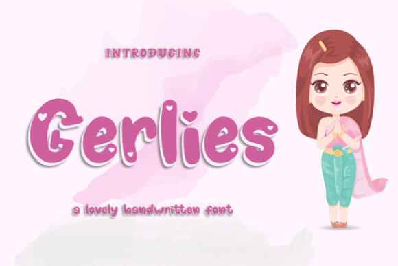 Gerlies Font: A Unique Display Font for Creativity and Branding