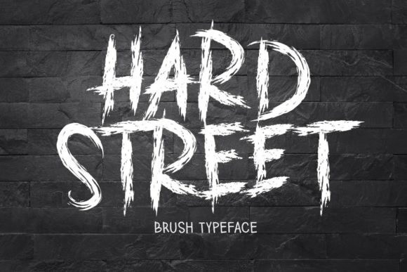 Hard Street Font: Bold, Quirky, and Full of Character