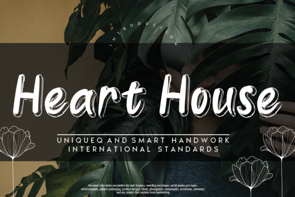 Heart House Font: A Versatile Display Style for Creative Projects
