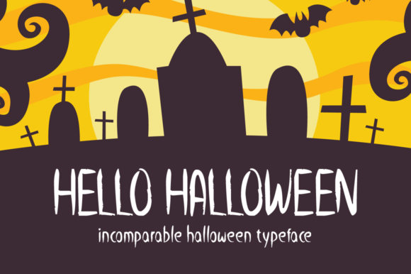 Hello Halloween: A Spooky Font for Creative Expression