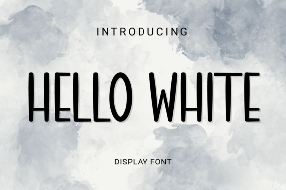 Hello White: A Versatile Font for Every Creative Need