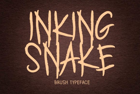 Inking Snake: A Quirky Font That Adds Personality to Your Designs
