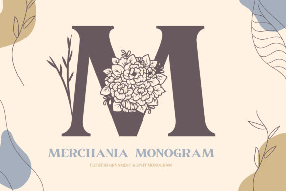 Merchania Monogram: A Unique Display Font for Creative Expression