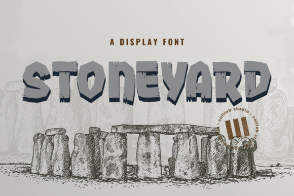 Stoneyard: A Standout Display Font for Creative Expression