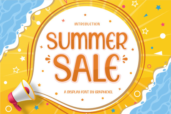 Summer Sale Font: A Fresh Touch for Your Designs